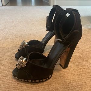 Alexander McQueen Skull Heels Size 37